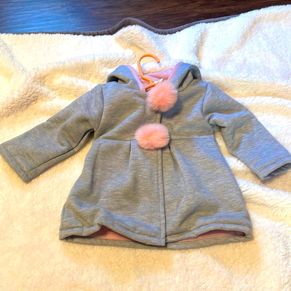 NWT bunny jacket with ears